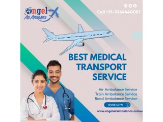 Take the Cost-Effective Air Ambulance Service in Dibrugarh by Angel