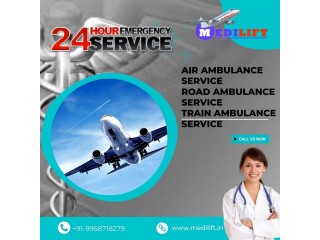Take the Convenient Shifting Service by Medilift Air Ambulance Service in Bangalore