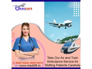 Book the Ultimate Emergency Air Ambulance Service in Bhopal by Medilift