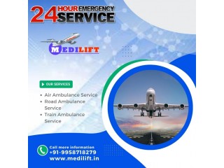 Take the Superb Rescue Air Ambulance Service in Nagpur by Medilift at Genuine Cost