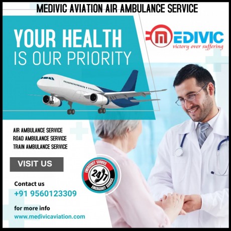 medivic-aviation-air-ambulance-service-in-gorakhpur-with-emergency-rescue-medical-crew-big-0