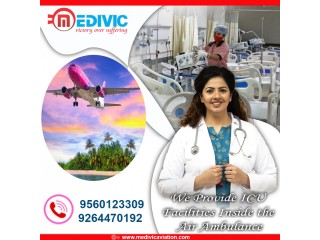 Medivic Aviation Air Ambulance Service in Siliguri with Advanced Healthcare Facilities