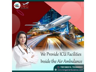 Get Air Ambulance Service in Bangalore by King with Well Equipped MD Doctors