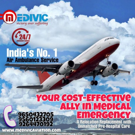 medivic-aviation-air-ambulance-service-in-indore-with-all-basic-medical-equipment-big-0